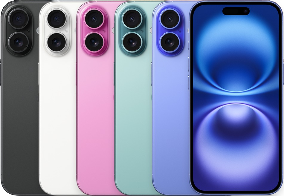 iPhone 16 · vista illustrativa del modello